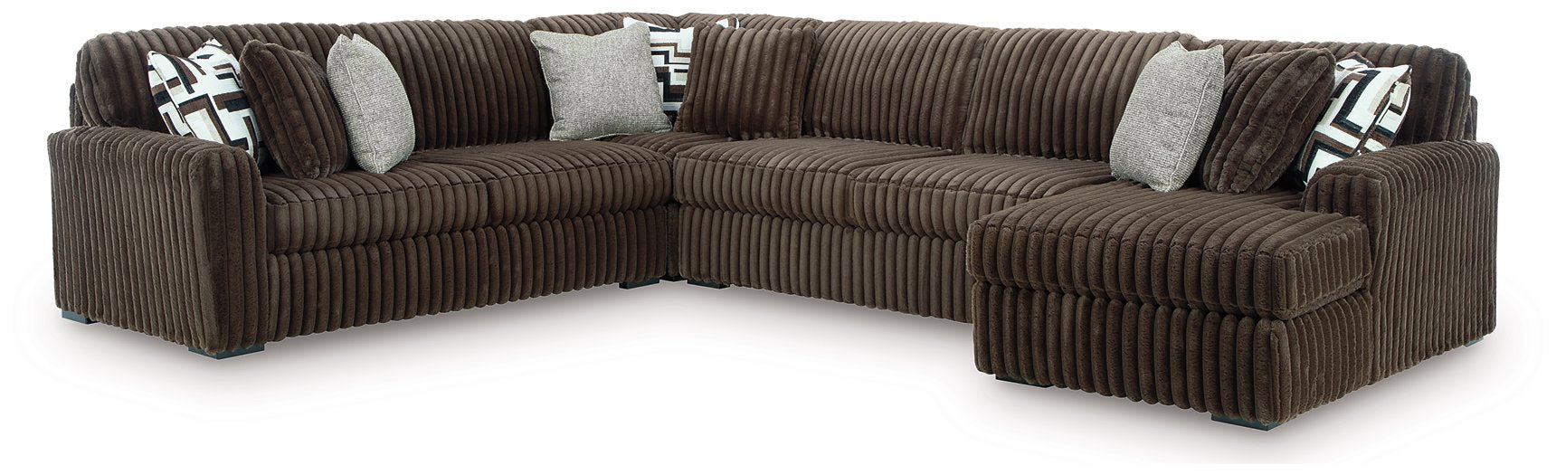 Midnight-Madness Sectional with Chaise - homePLUS (Binghamton, NY)
