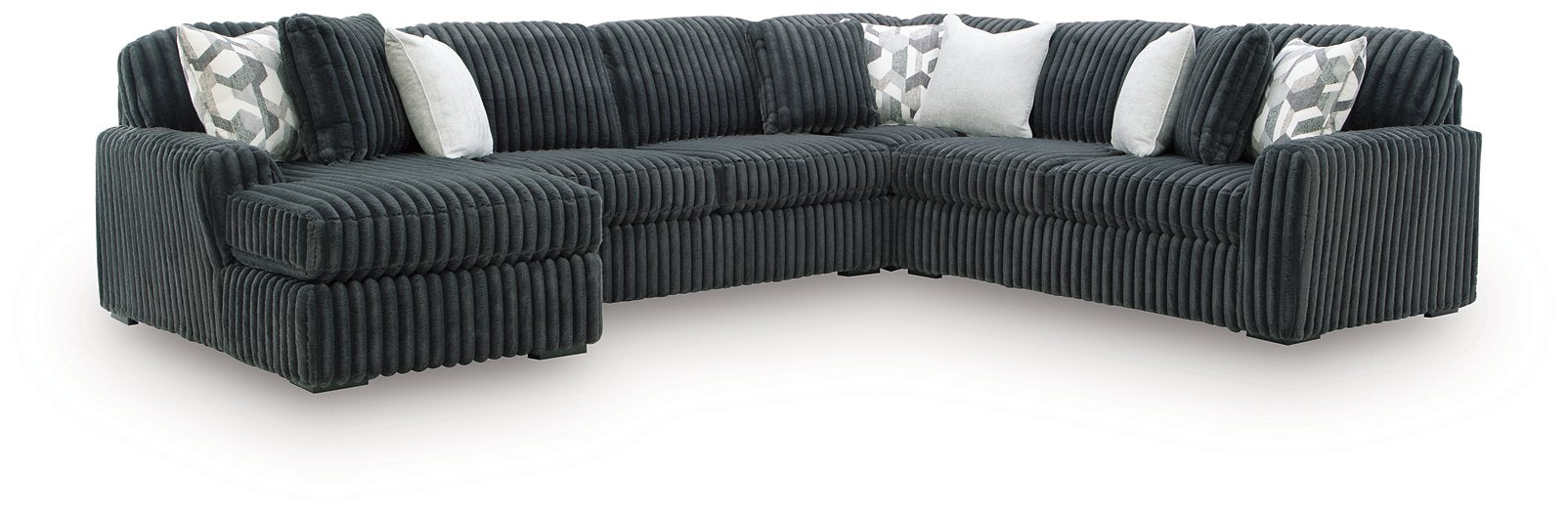 Midnight-Madness Sectional with Chaise - homePLUS (Binghamton, NY)