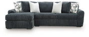 Midnight-Madness Sectional Sofa with Chaise - homePLUS (Binghamton, NY)