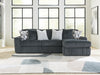 Midnight-Madness Sectional Sofa with Chaise - homePLUS (Binghamton, NY)
