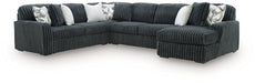 Midnight-Madness Sectional with Chaise - homePLUS (Binghamton, NY)