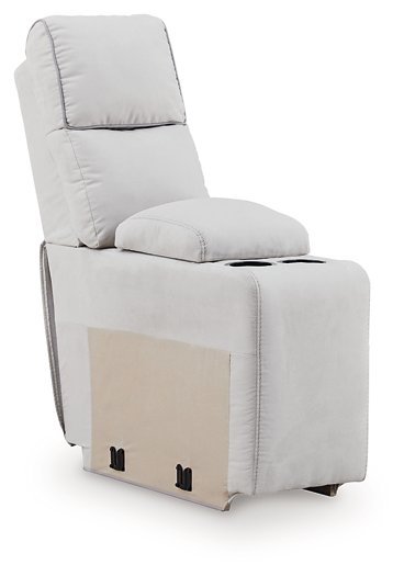 Social Pointe Reclining Sectional with Storage Consoles - homePLUS (Binghamton, NY)