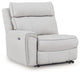 Social Pointe Reclining Sectional with Storage Consoles - homePLUS (Binghamton, NY)