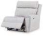 Social Pointe Reclining Sectional with Storage Consoles - homePLUS (Binghamton, NY)
