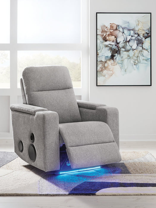 Pineland Power Glider Recliner with Audio System - homePLUS (Binghamton, NY)