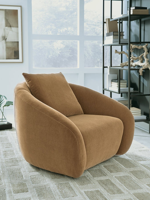 Yahya Swivel Accent Chair - homePLUS (Binghamton, NY)