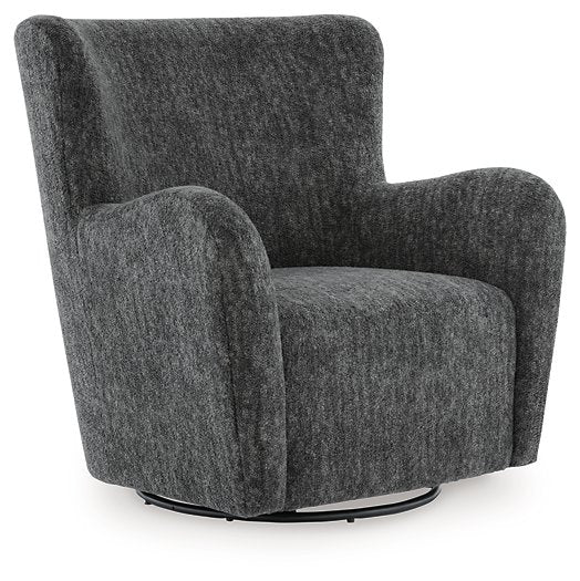Rowenburg Swivel Glider Accent Chair - homePLUS (Binghamton, NY)