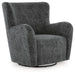 Rowenburg Swivel Glider Accent Chair - homePLUS (Binghamton, NY)