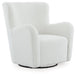 Rowenburg Swivel Glider Accent Chair - homePLUS (Binghamton, NY)