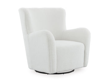 Rowenburg Swivel Glider Accent Chair - homePLUS (Binghamton, NY)