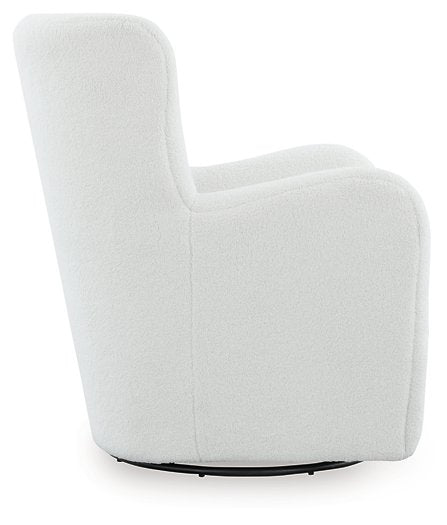 Rowenburg Swivel Glider Accent Chair - homePLUS (Binghamton, NY)