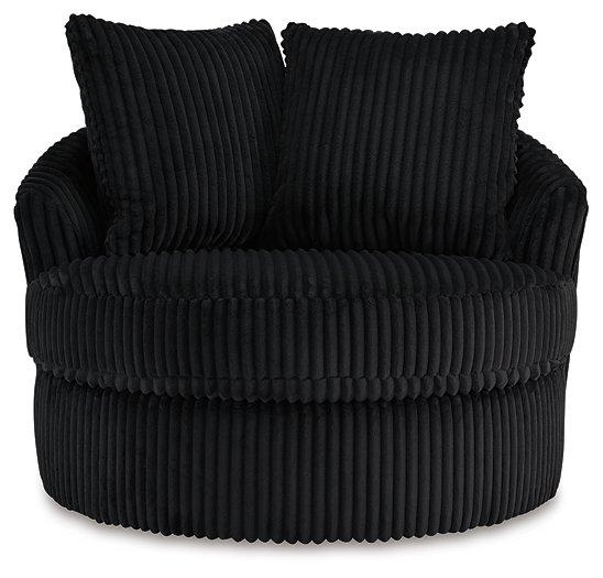 Gramwell Swivel Accent Chair - homePLUS (Binghamton, NY)