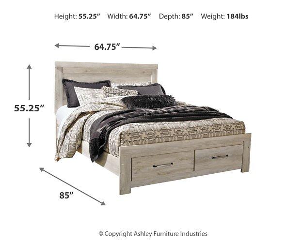 Bellaby Bed with 2 Storage Drawers - homePLUS (Binghamton, NY)