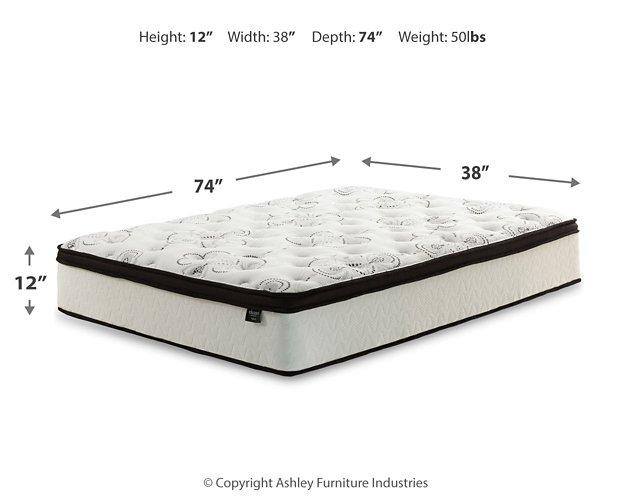 Chime 12 Inch Hybrid Mattress in a Box - homePLUS (Binghamton, NY)