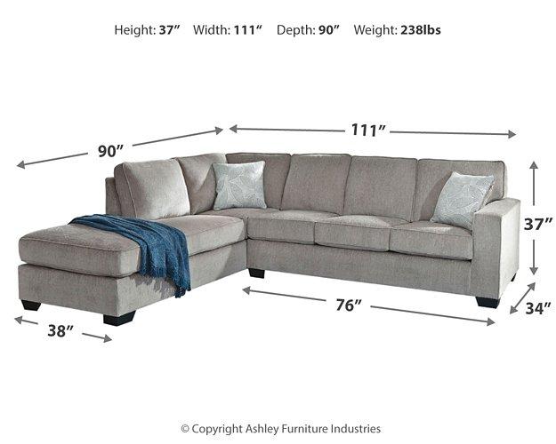 Altari Sectional with Chaise - homePLUS (Binghamton, NY)