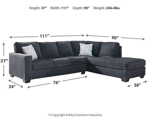 Altari Sectional with Chaise - homePLUS (Binghamton, NY)