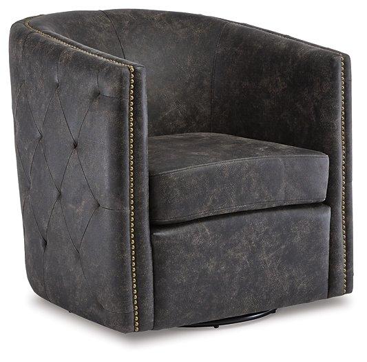 Brentlow Swivel Accent Chair - homePLUS (Binghamton, NY)