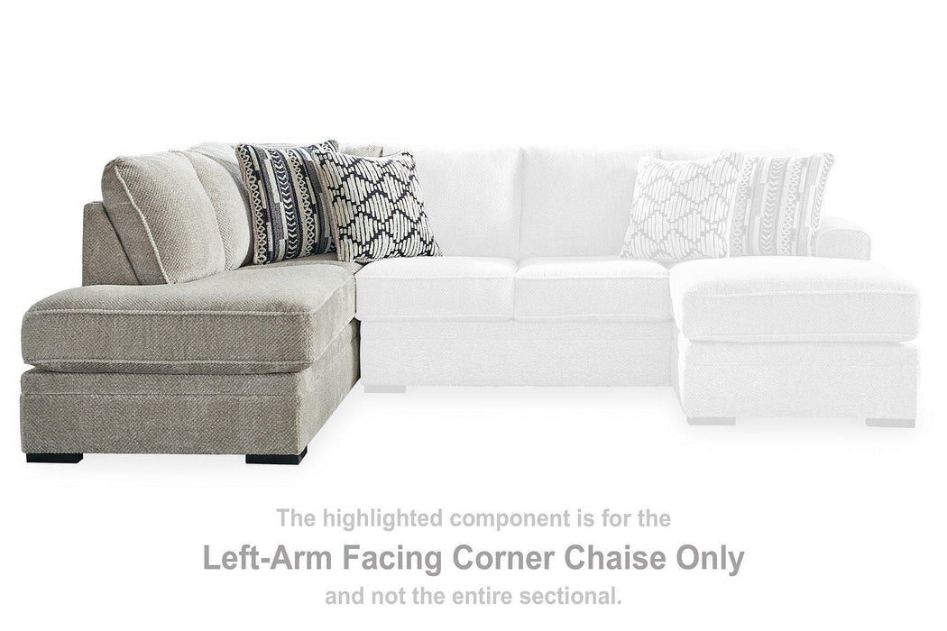 Calnita Sectional with Chaise - homePLUS (Binghamton, NY)
