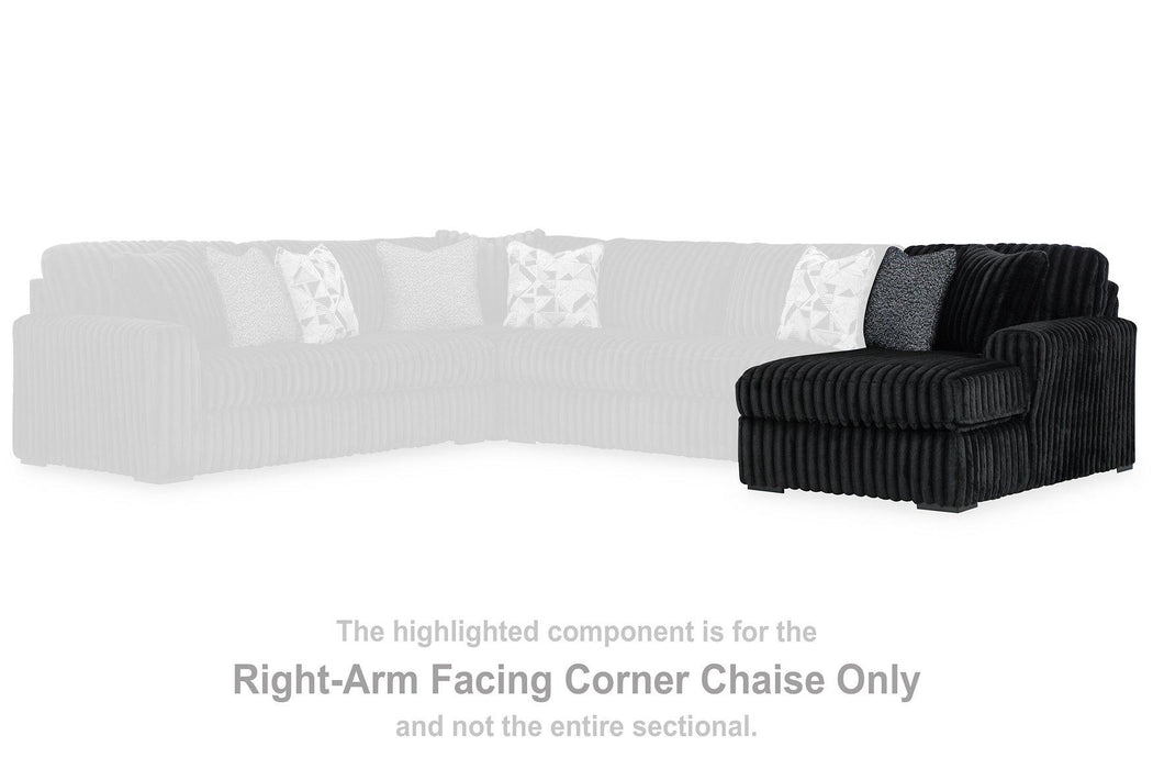 Midnight-Madness Sectional with Chaise - homePLUS (Binghamton, NY)