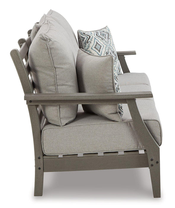 Visola Outdoor Sofa and Loveseat Set - homePLUS (Binghamton, NY)