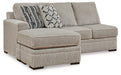 Calnita Sectional with Chaise - homePLUS (Binghamton, NY)