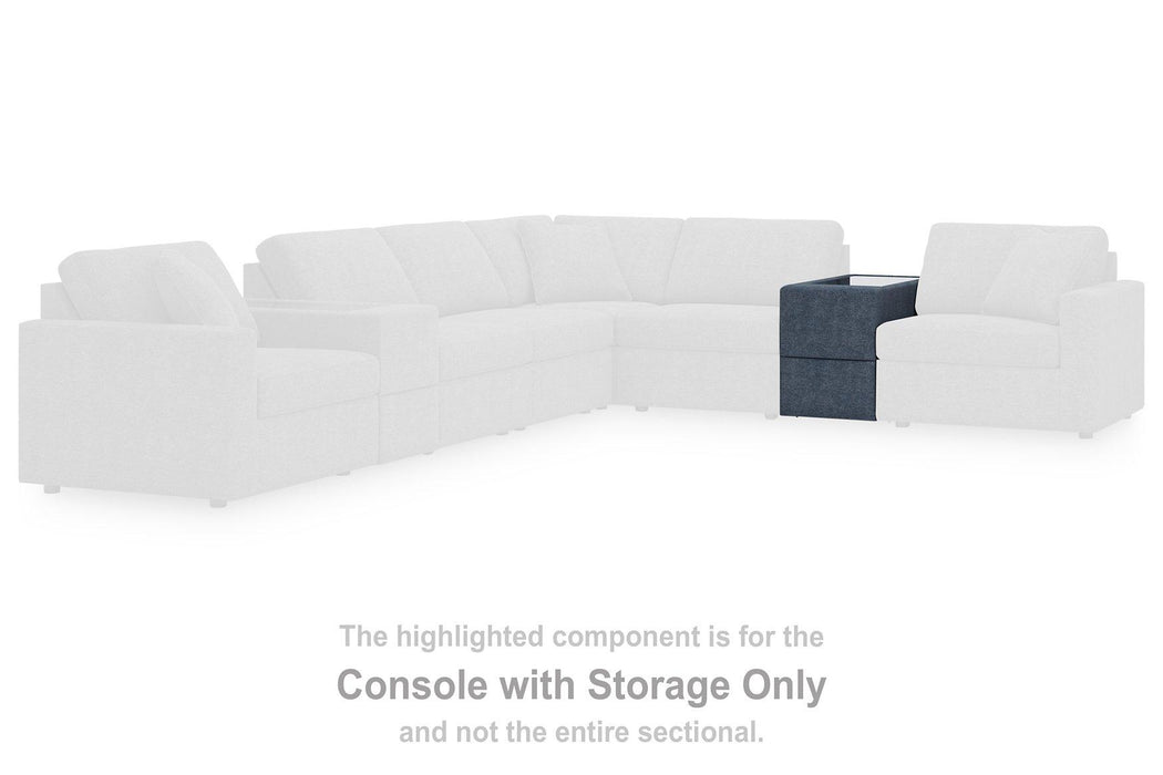 Modmax Balanced Sectional with Audio and Storage Consoles - homePLUS (Binghamton, NY)
