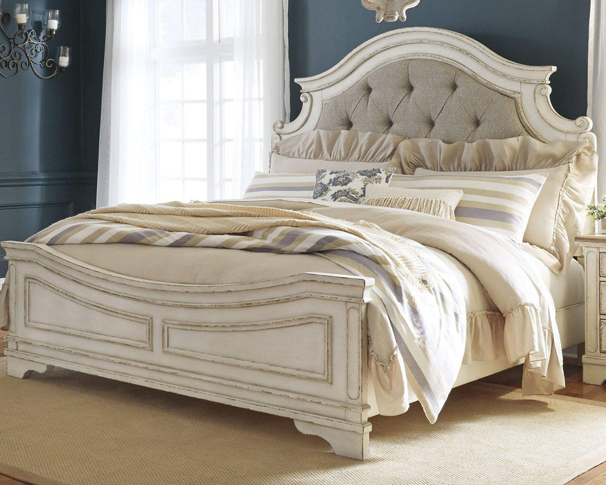 Realyn Upholstered Bed - homePLUS (Binghamton, NY)