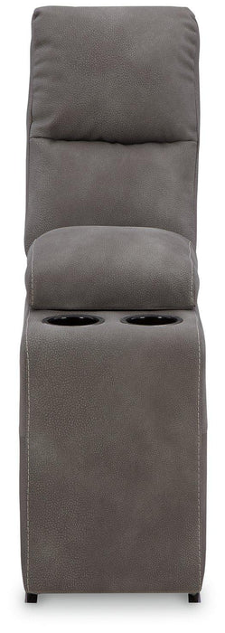 Next-Gen DuraPella Power Reclining Sectional Loveseat with Console - homePLUS (Binghamton, NY)