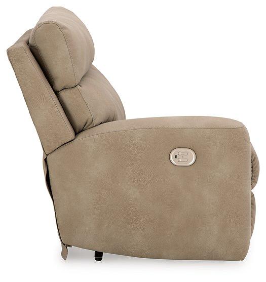 Next-Gen DuraPella Power Reclining Sectional Loveseat with Console - homePLUS (Binghamton, NY)