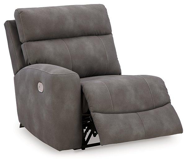 Next-Gen DuraPella Power Reclining Sectional Loveseat - homePLUS (Binghamton, NY)