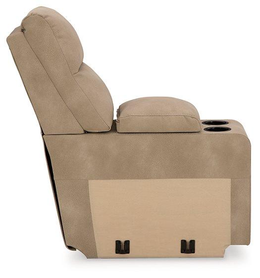 Next-Gen DuraPella Power Reclining Sectional Loveseat with Console - homePLUS (Binghamton, NY)