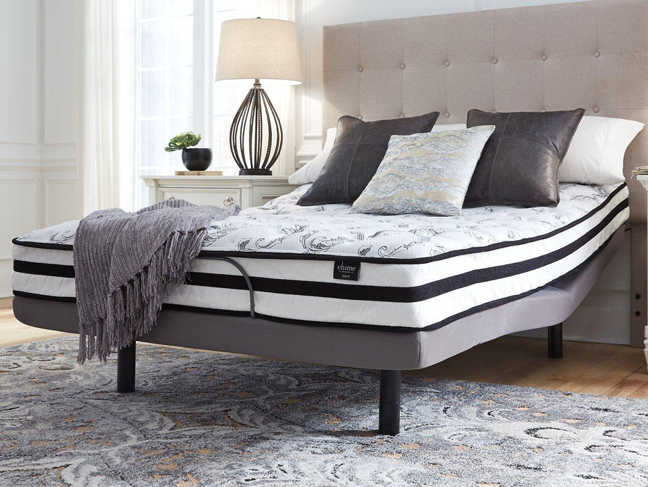 8 Inch Chime Innerspring Mattress Set - homePLUS (Binghamton, NY)