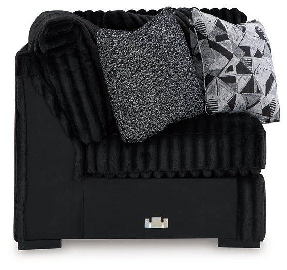 Midnight-Madness Sectional with Chaise - homePLUS (Binghamton, NY)