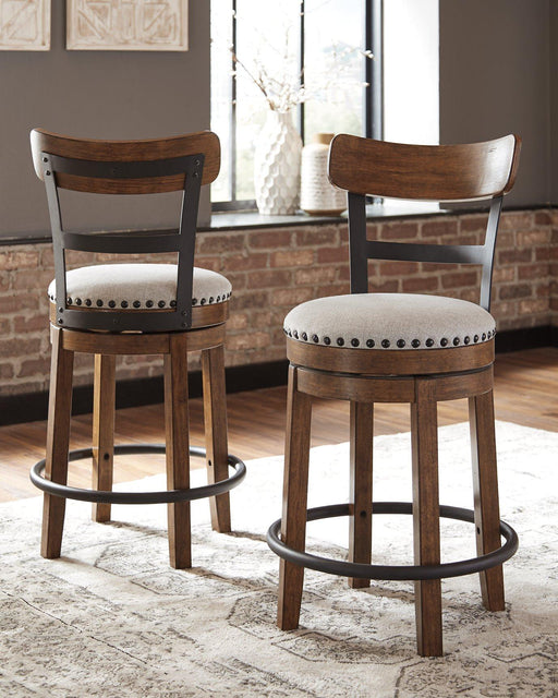 Valebeck Counter Height Bar Stool - homePLUS (Binghamton, NY)