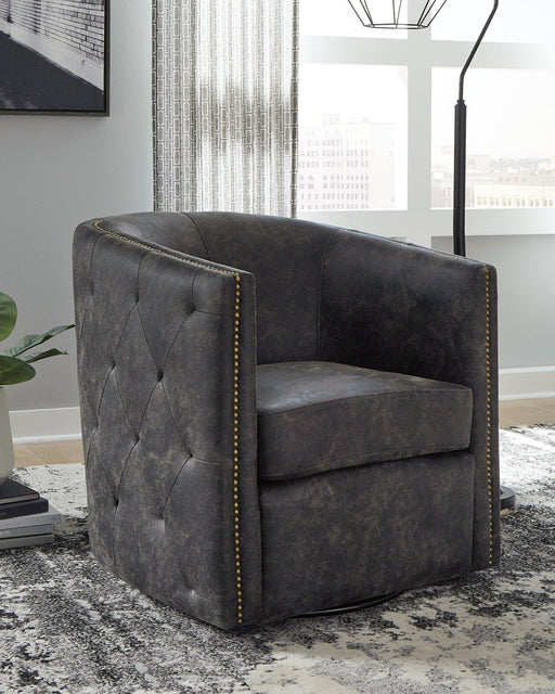 Brentlow Swivel Accent Chair - homePLUS (Binghamton, NY)