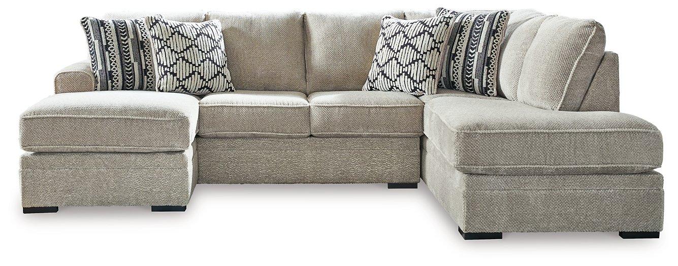 Calnita Sectional with Chaise - homePLUS (Binghamton, NY)