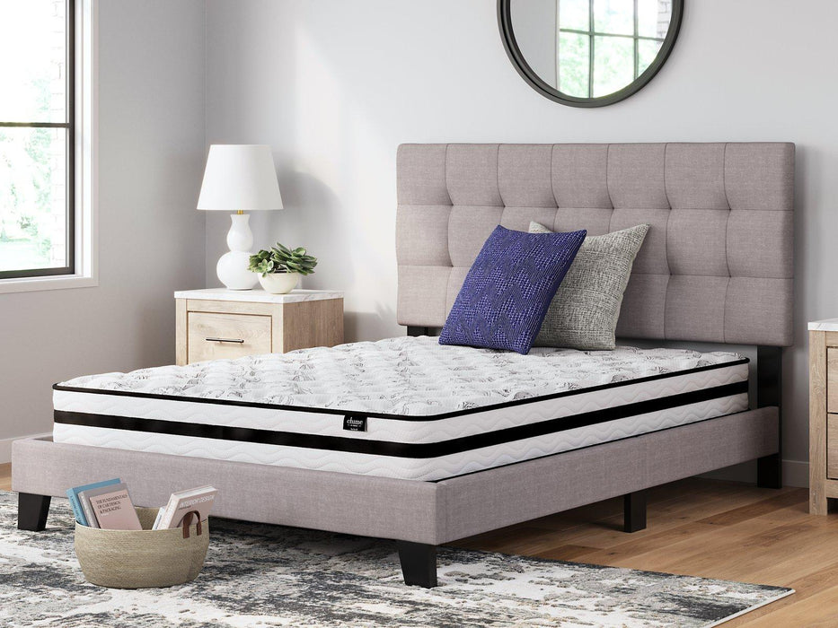 8 Inch Chime Innerspring Mattress Set - homePLUS (Binghamton, NY)