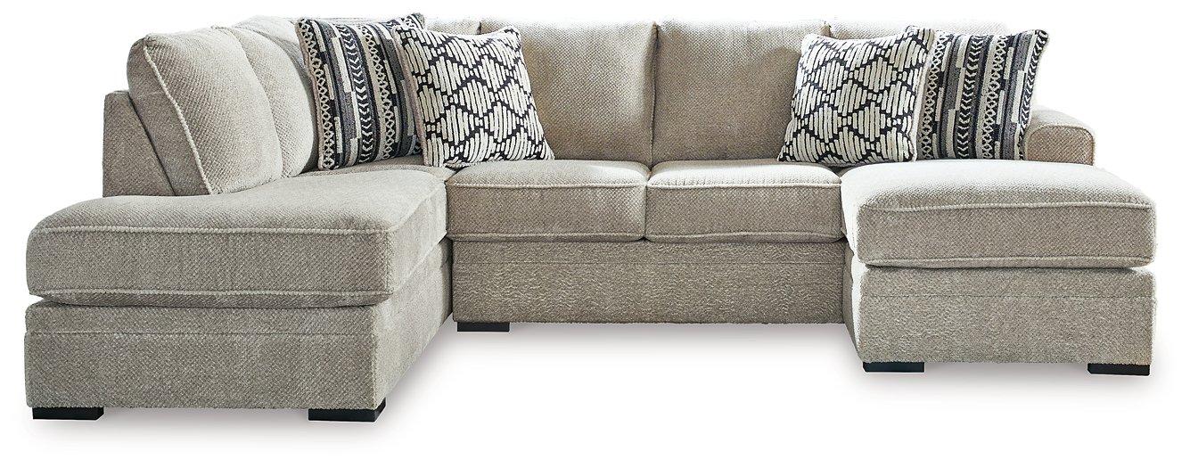 Calnita Sectional with Chaise - homePLUS (Binghamton, NY)