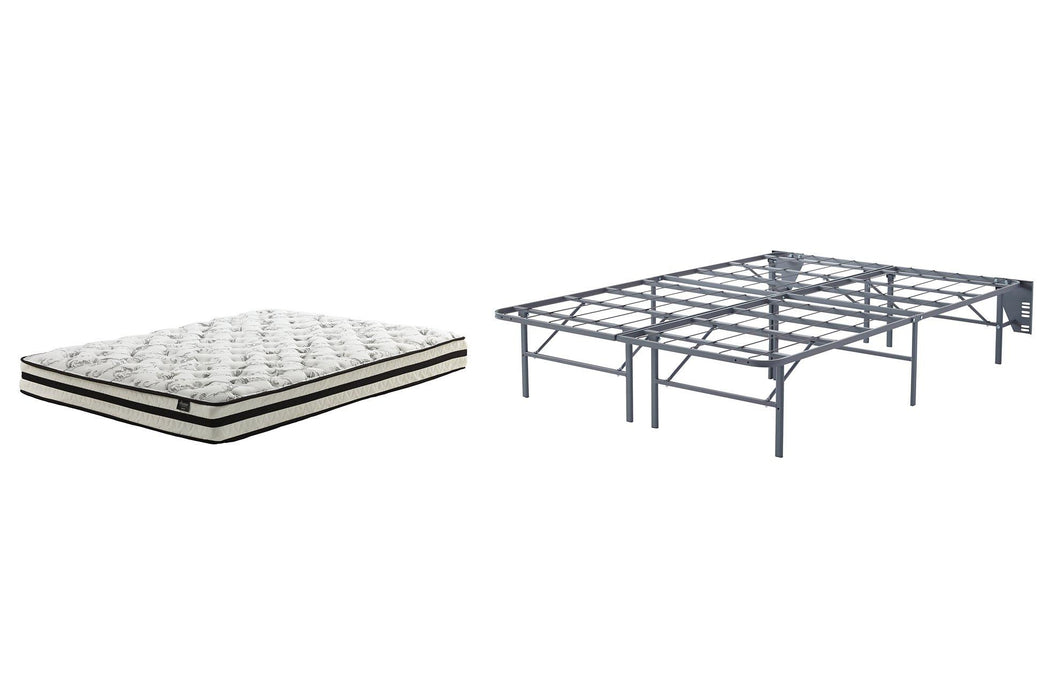 8 Inch Chime Innerspring Mattress Set - homePLUS (Binghamton, NY)