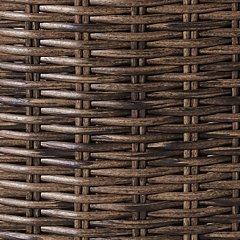 Paradise Trail Paradise Trail Fire Pit Table with 4 Nuvella Swivel Lounge Chairs - homePLUS (Binghamton, NY)