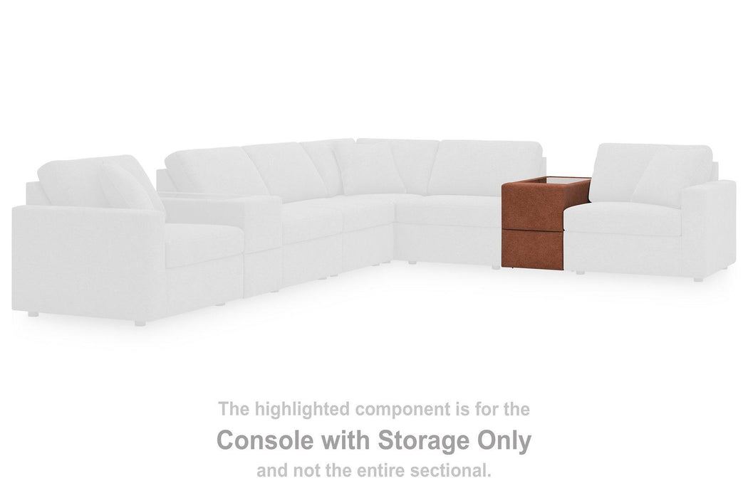 Modmax Balanced Sectional with Audio and Storage Consoles - homePLUS (Binghamton, NY)