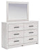 Cayboni Dresser and Mirror - homePLUS (Binghamton, NY)