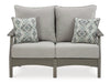 Visola Outdoor Sofa and Loveseat Set - homePLUS (Binghamton, NY)