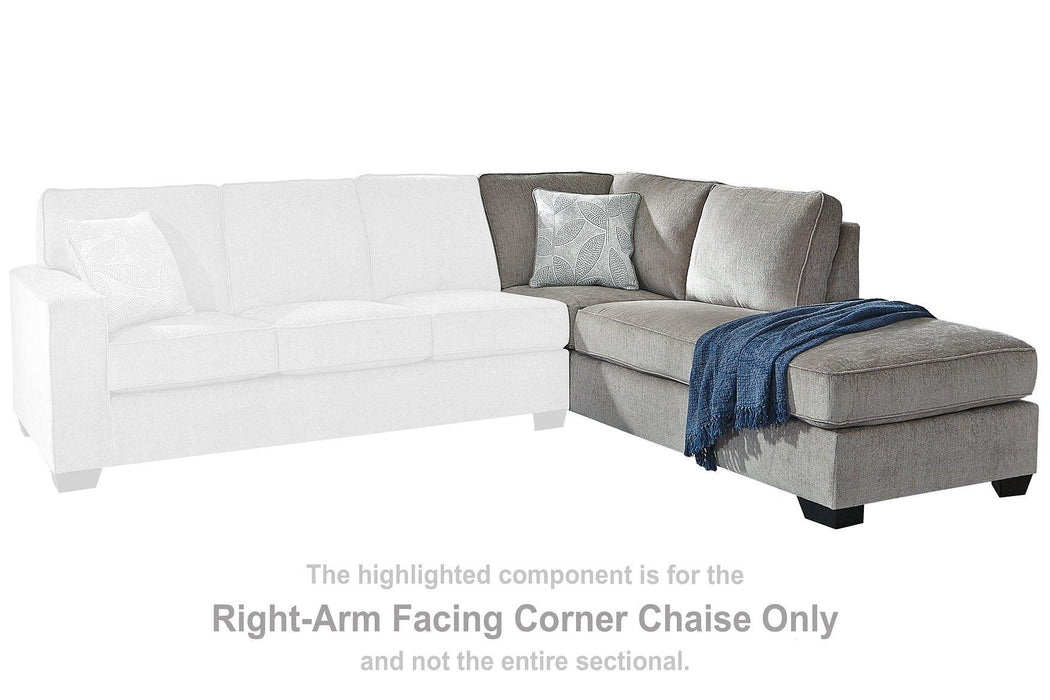 Altari Sectional with Chaise - homePLUS (Binghamton, NY)