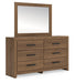 Broachmyn Dresser and Mirror - homePLUS (Binghamton, NY)