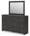 Hollivern Dresser and Mirror - homePLUS (Binghamton, NY)