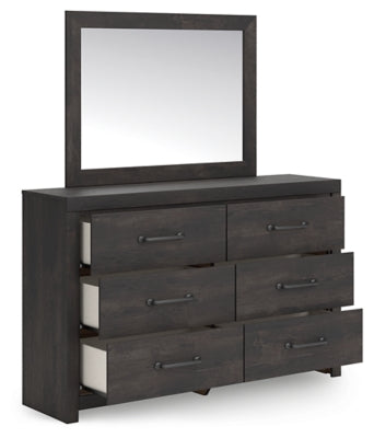 Hollivern Dresser and Mirror - homePLUS (Binghamton, NY)