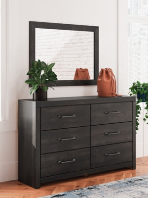 Hollivern Dresser and Mirror - homePLUS (Binghamton, NY)
