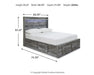 Baystorm Storage Bed - homePLUS (Binghamton, NY)