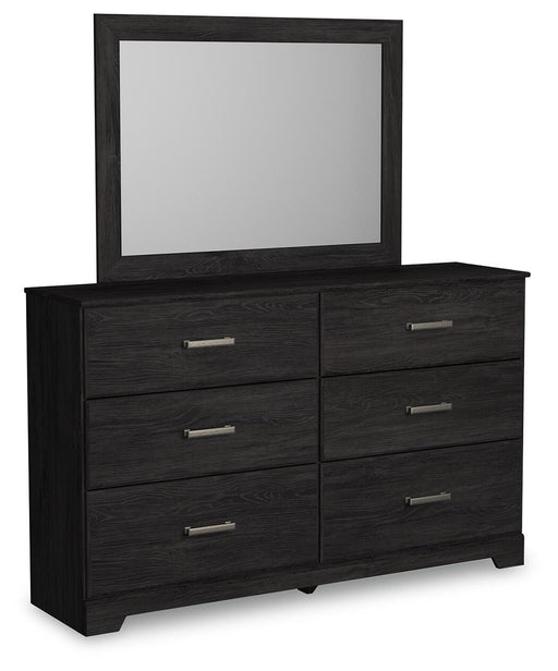 Belachime Dresser and Mirror - homePLUS (Binghamton, NY)
